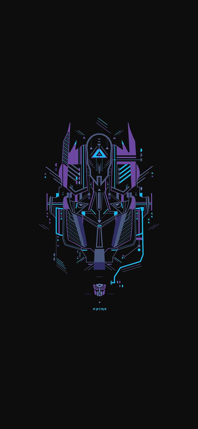 1125x2436 Transformer logo two art illust -  iPhone 11 Wallpaper
