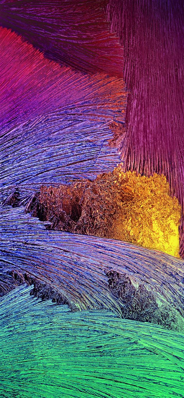 1125x2436 Art glass red -  iPhone 11 Wallpaper