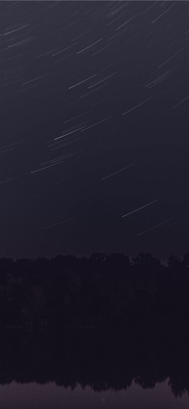 1125x2436 Falling skies 2 - long exposure iPhone 11 Wallpaper