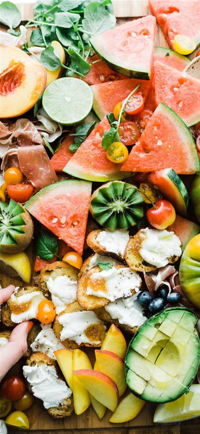 1125x2436 Summer Party Platter -  iPhone 11 Wallpaper