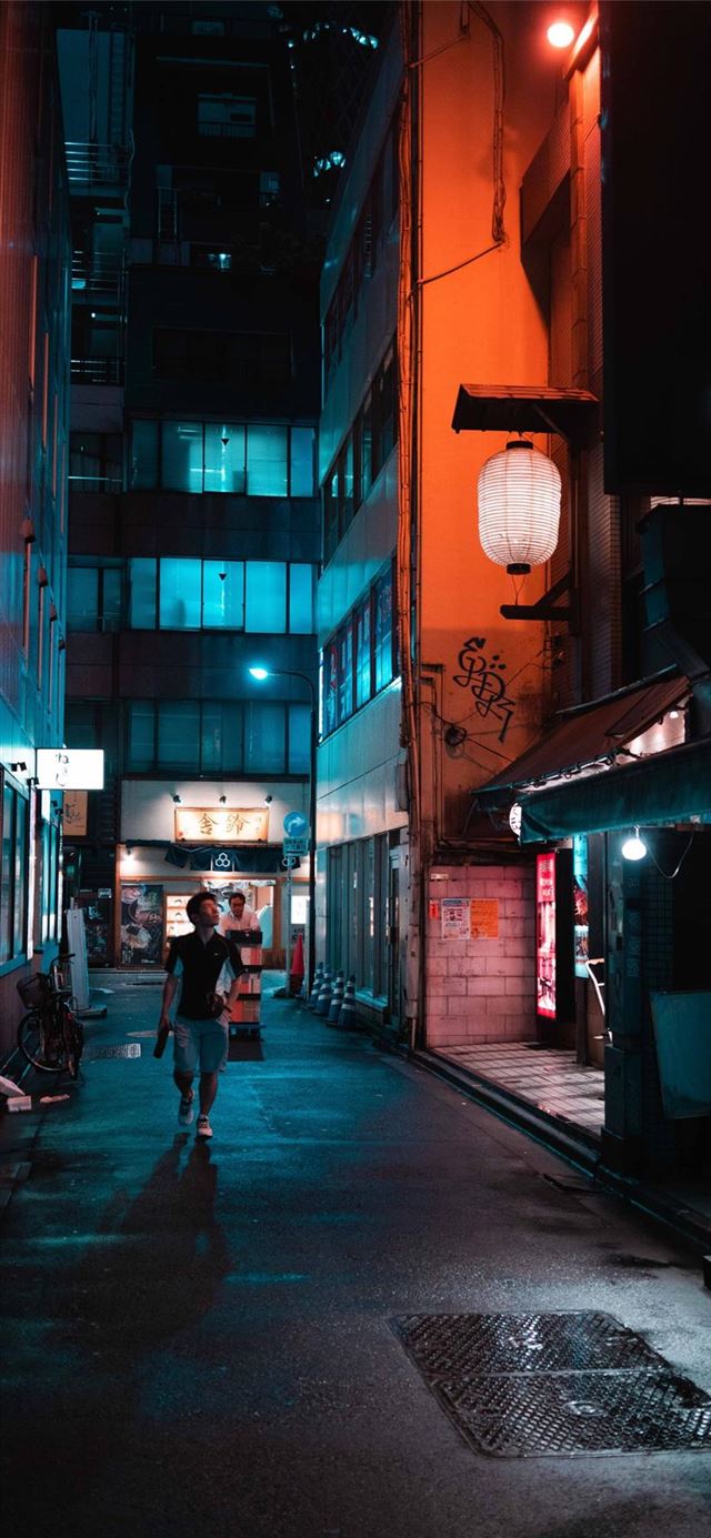1125x2436 Tokyo - street iPhone 11 Wallpaper