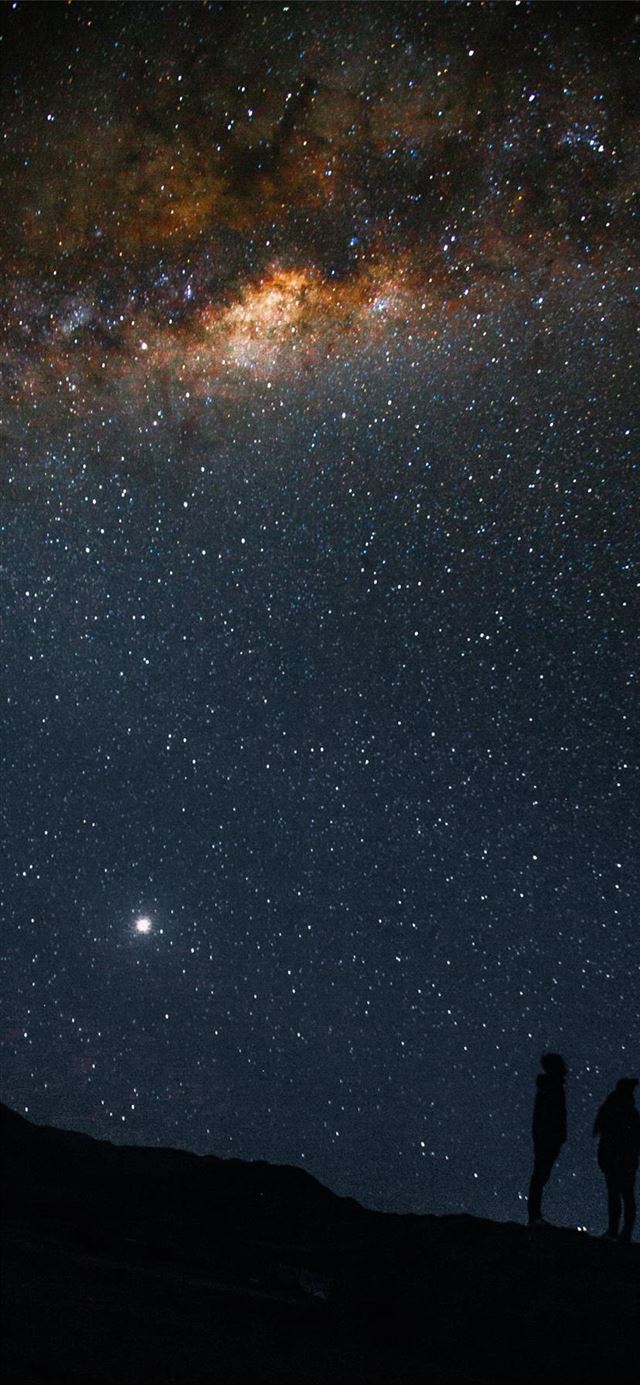 1125x2436 Do not go gentle into that good night  - astronomy iPhone 11 Wallpaper