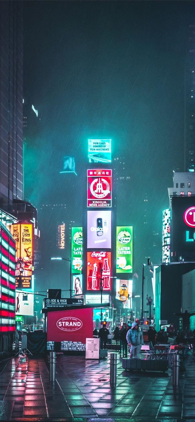 1125x2436 Neon Square  -  iPhone 11 Wallpaper