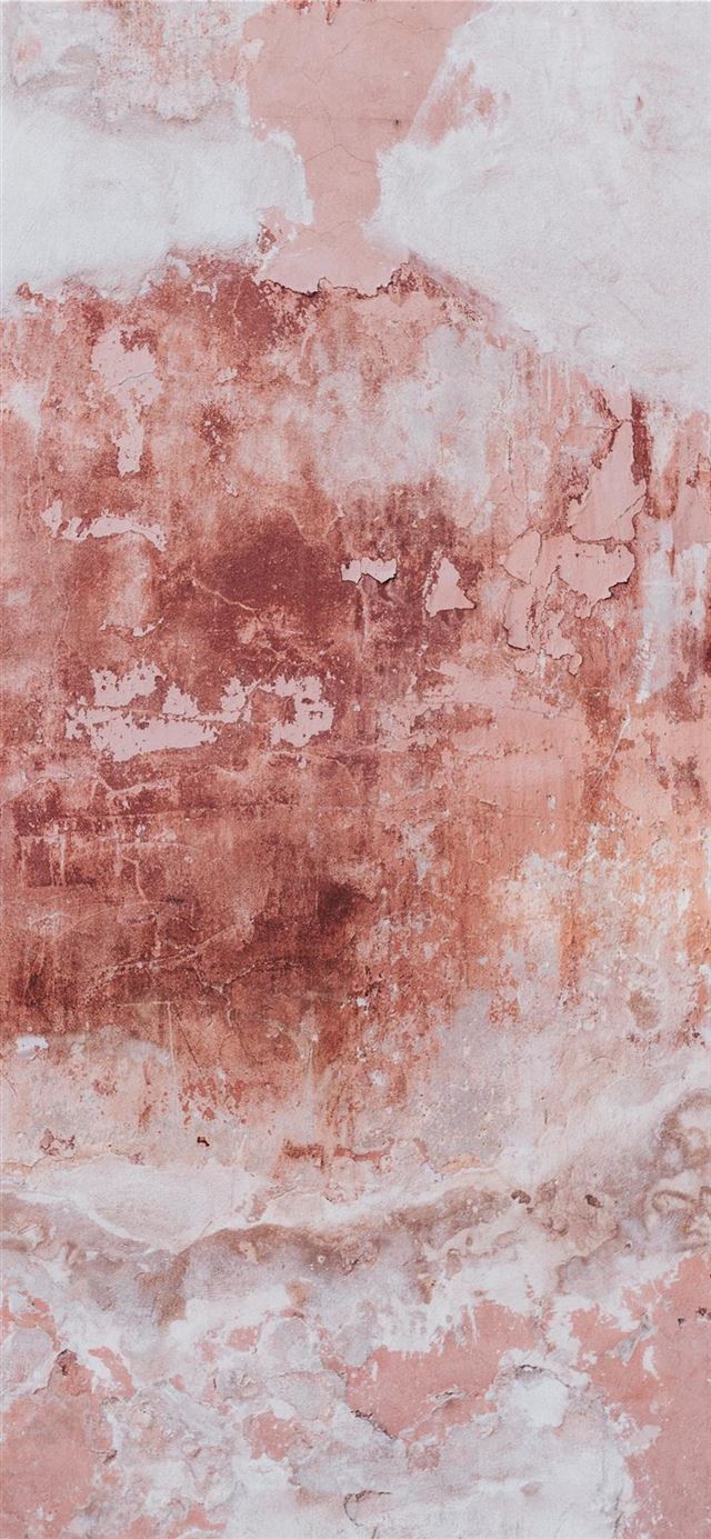 1125x2436 Pink damaged wall -  iPhone 11 Wallpaper