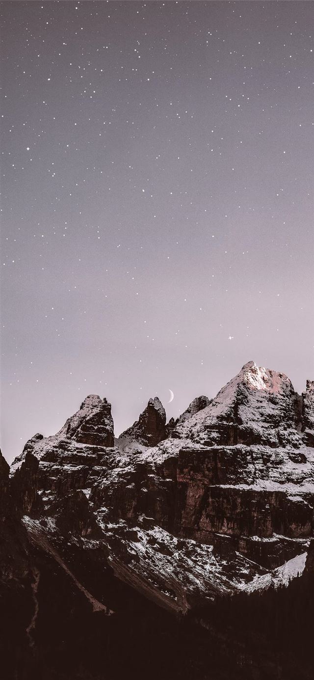 1125x2436 Dolomites  South Tyrol  Italy - star iPhone 11 Wallpaper