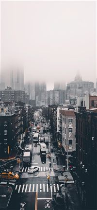 Foggy Day  iPhone 11 wallpaper