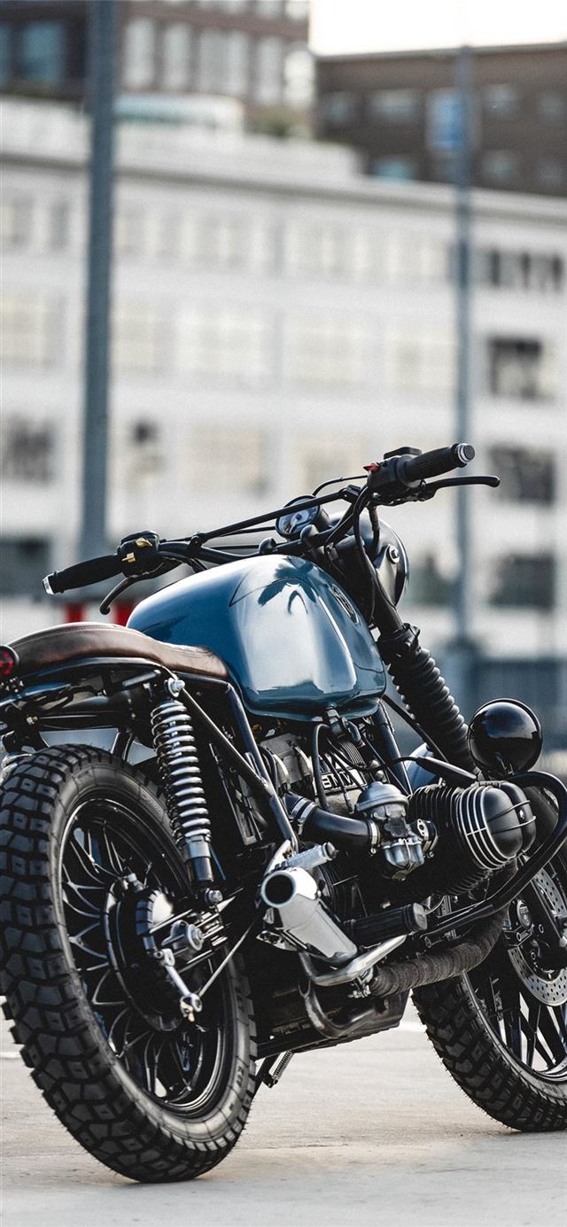 1125x2436 Motorcycle build by @moto_rebuild_nl - asphalt iPhone 11 Wallpaper
