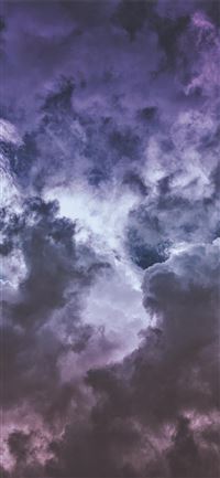Wisteria clouds     iPhone 11 wallpaper