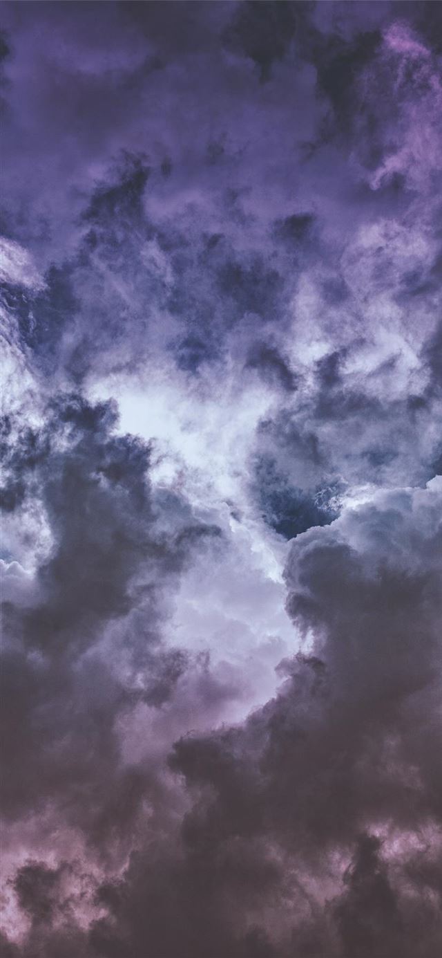 1125x2436 Wisteria clouds     -  iPhone 11 Wallpaper