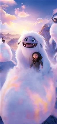 2019 abominable movie 8k iPhone 11 wallpaper