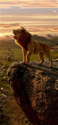 the lion king movie 10k iPhone 11 wallpaper
