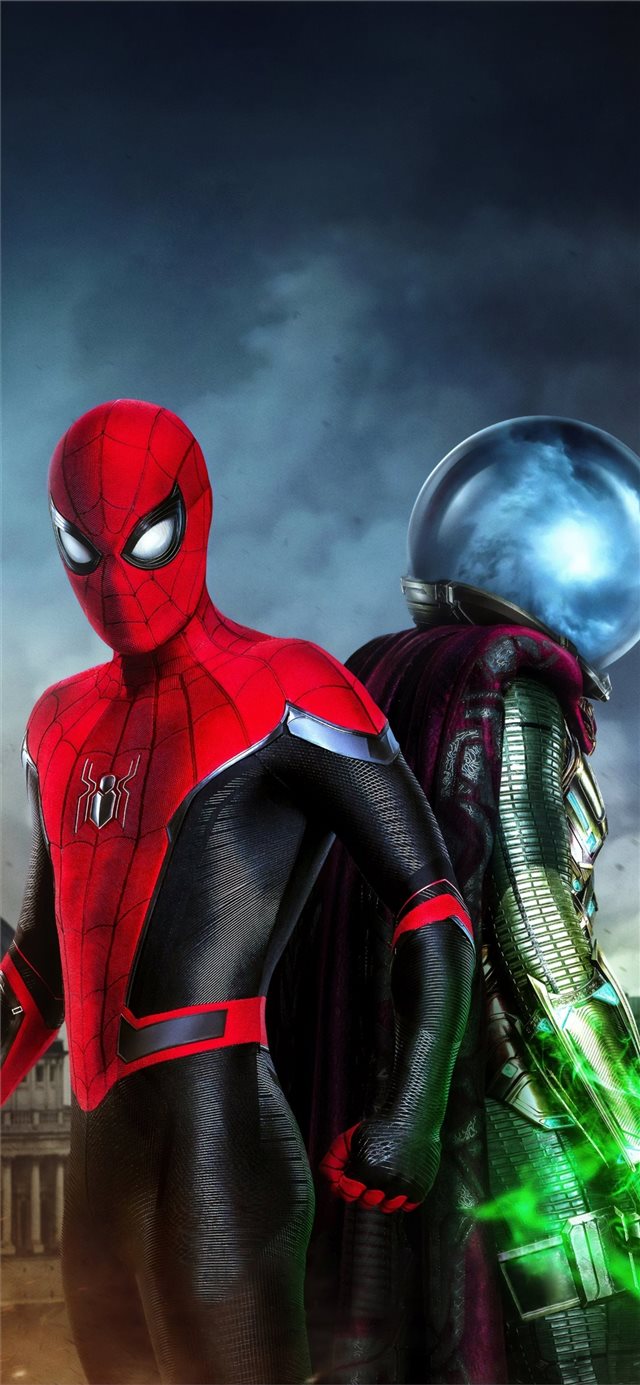 1125x2436 spiderman far from home movie 4k - spiderman far from home iPhone 11 Wallpaper