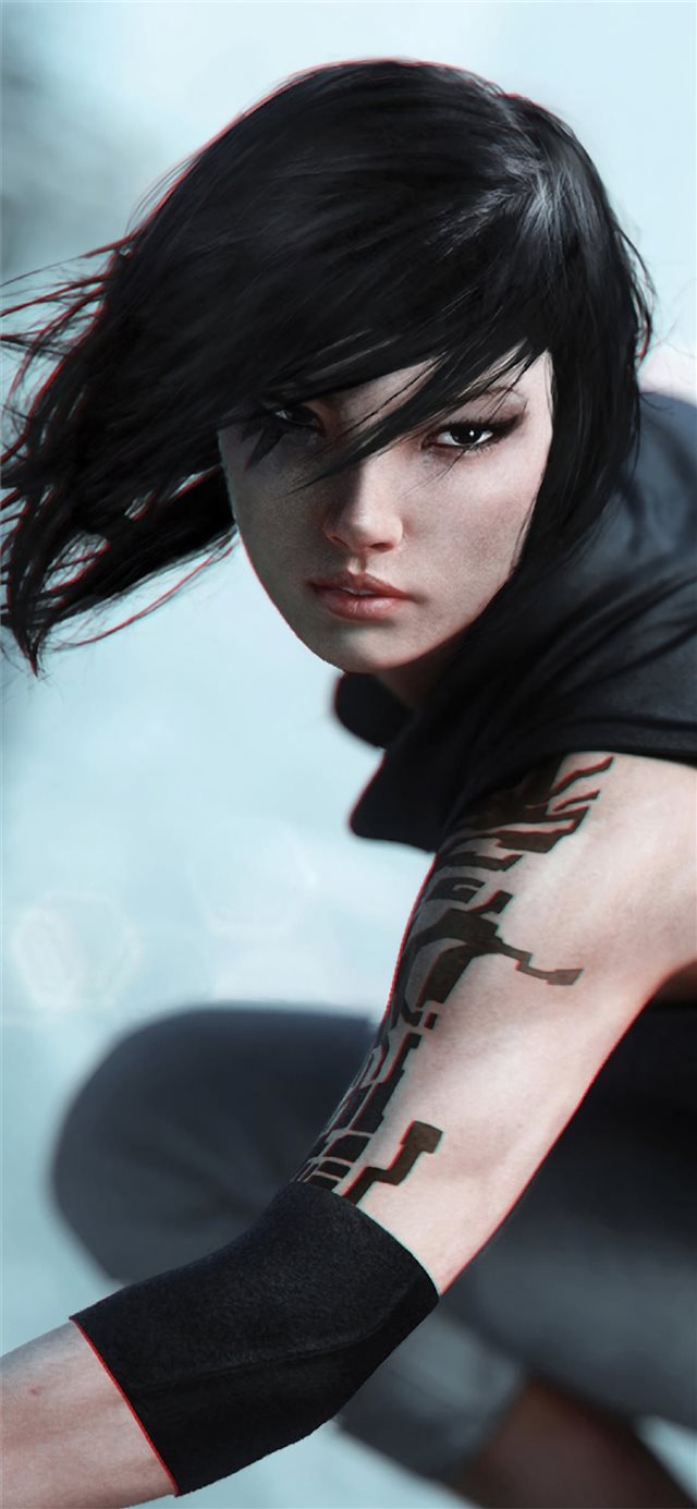 1125x2436 mirrors edge catalyst video game 4k - games iPhone 11 Wallpaper