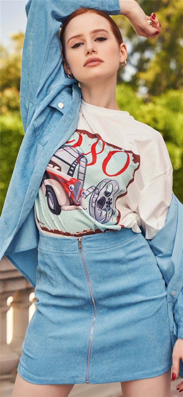 1125x2436 madelaine petsch shein fall collection - 5k iPhone 11 Wallpaper