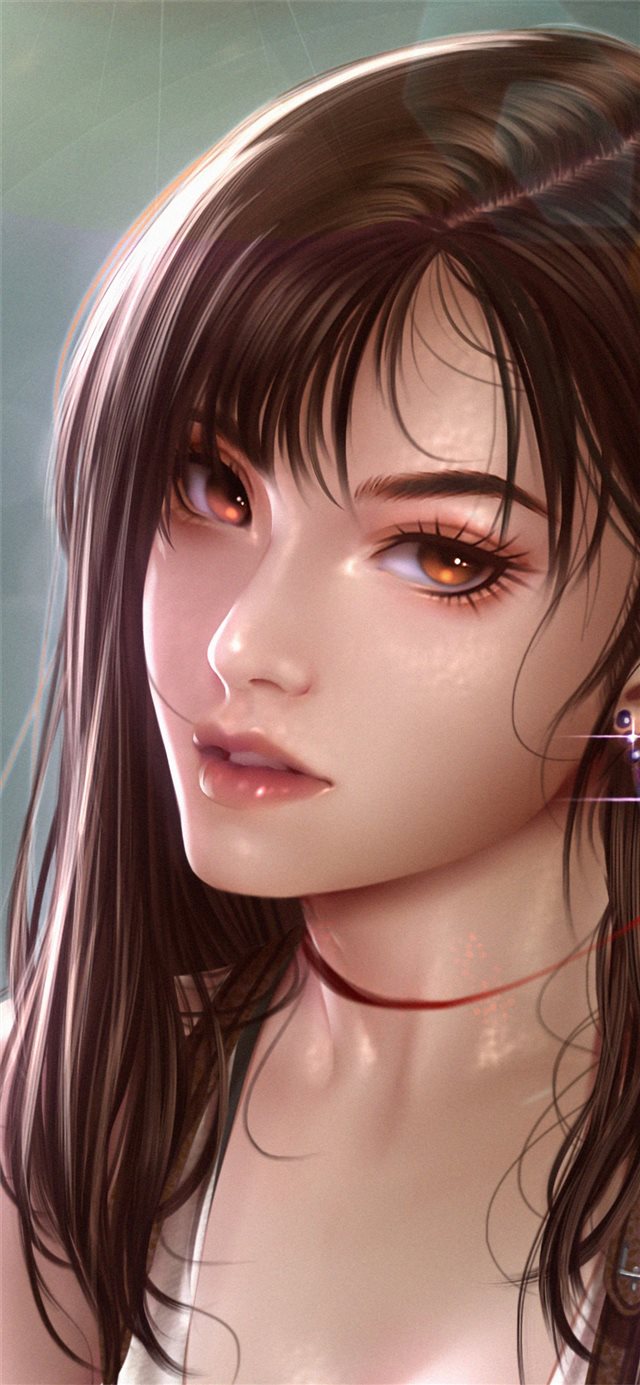 1125x2436 tifa lockhart finalfantasy -  iPhone 11 Wallpaper