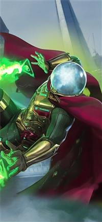 mysterio spiderman far from home wallpaper