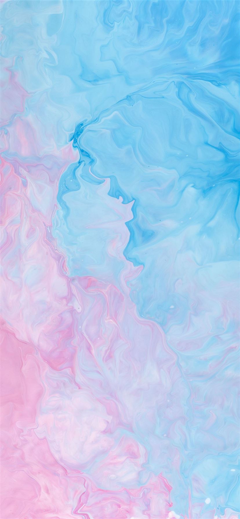 Pink And Blue Abstract Painting Iphone 11 Wallpapers Free