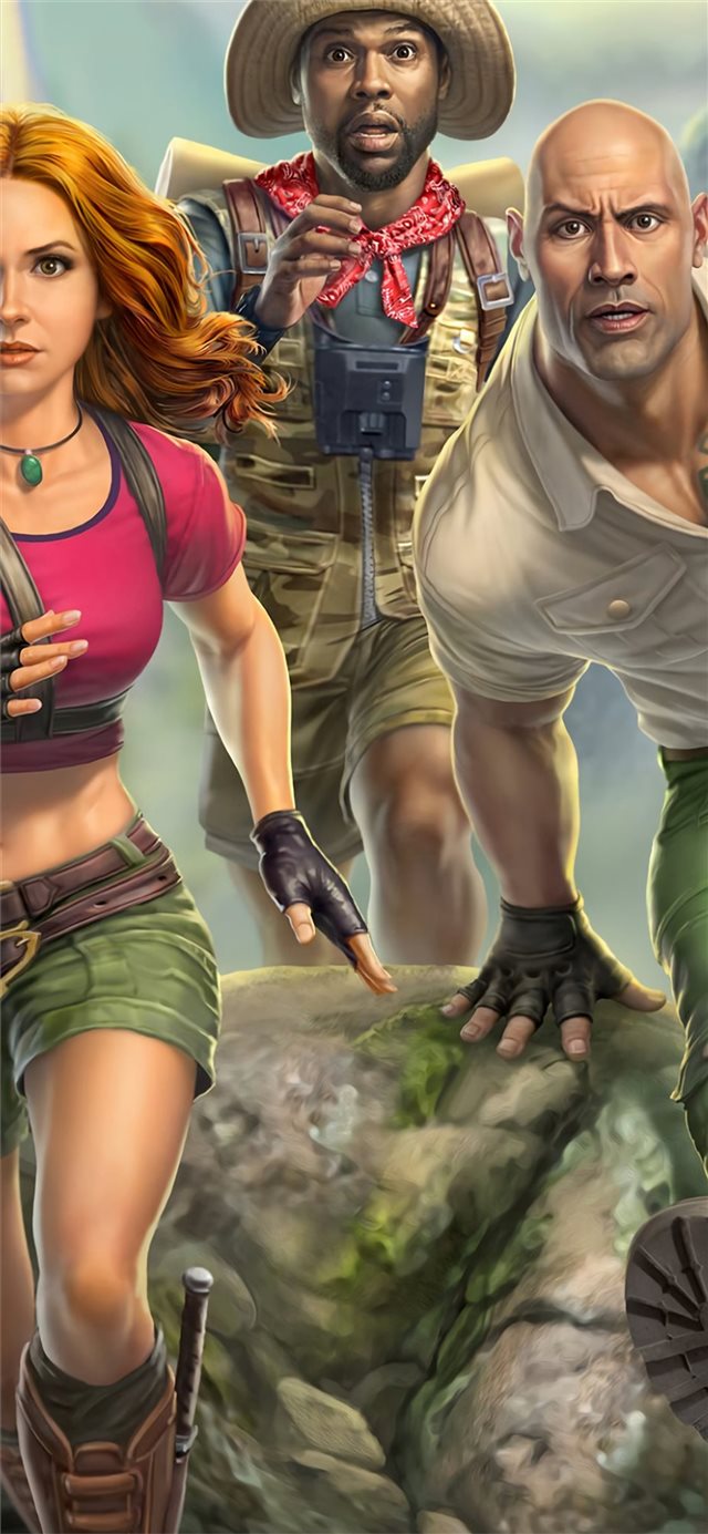 1125x2436 jumanji the video game -  iPhone 11 Wallpaper