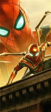 4k spiderman far fromhome wallpaper