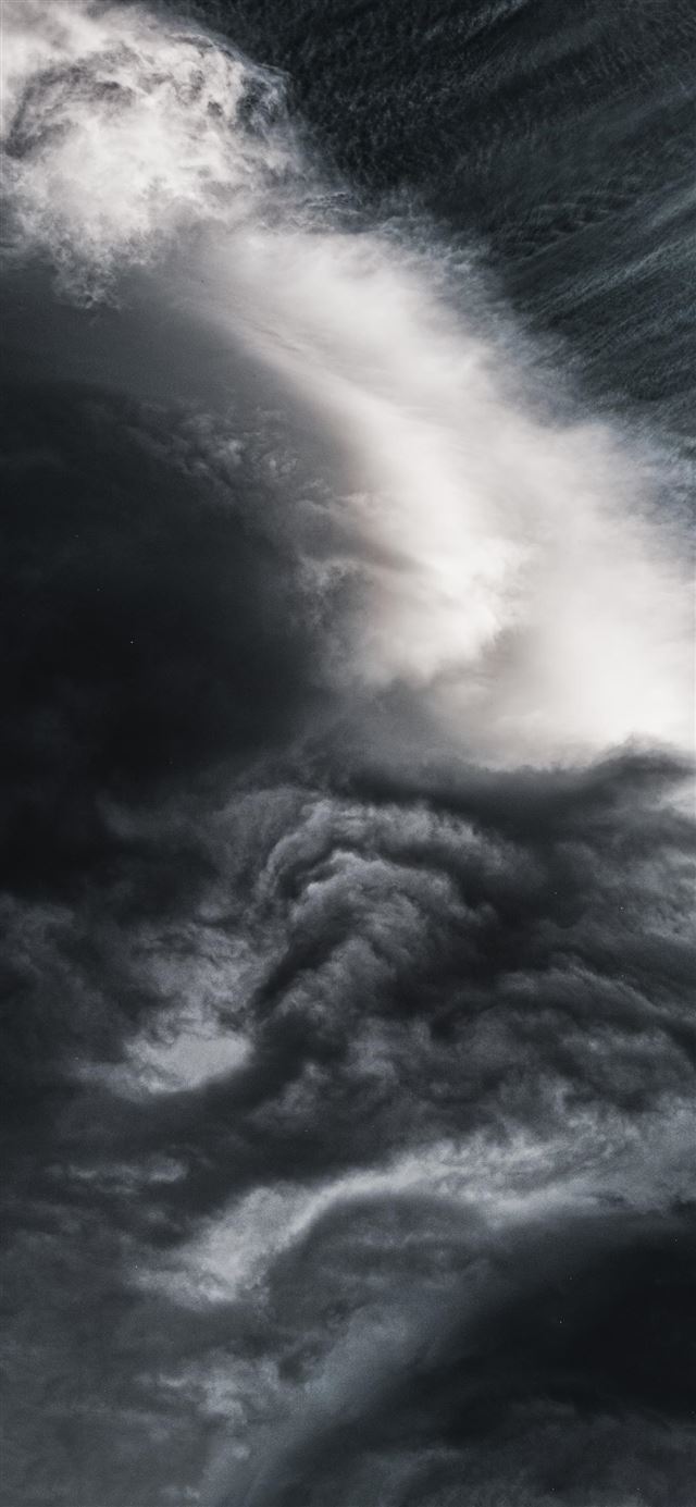 1125x2436 Wild Water or Amazing Clouds guess it  - nature iPhone 11 Wallpaper