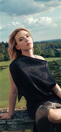 scarlett johansson the hollywood reporter magazine... wallpaper