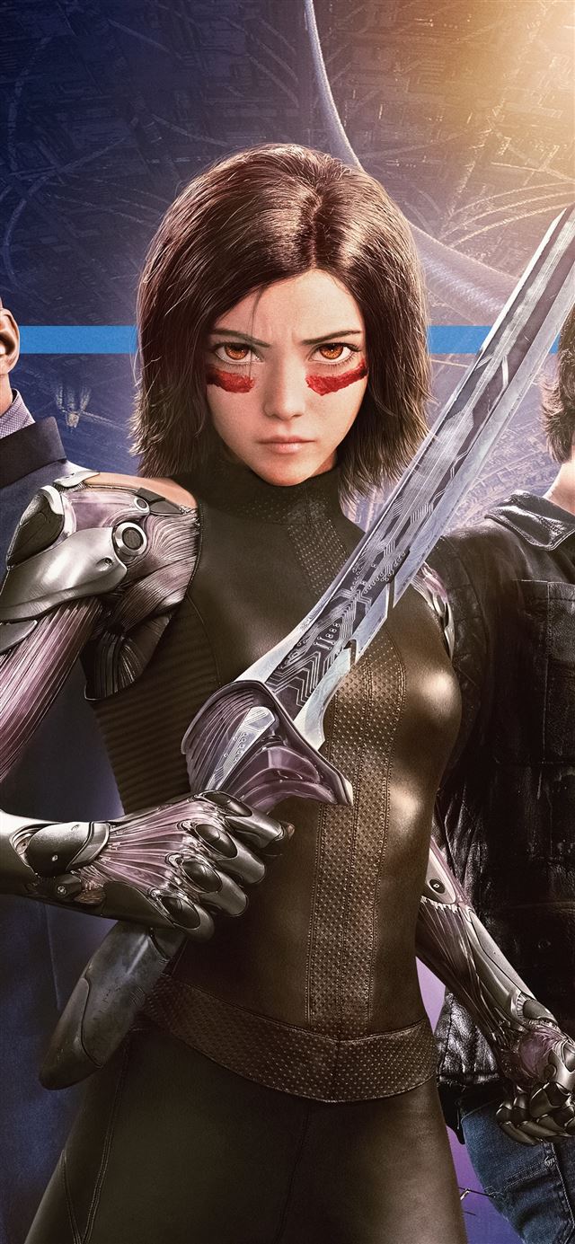 1125x2436 5k alita battle angel 2019 - 5k iPhone 11 Wallpaper