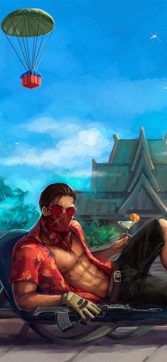 1125x2436 pubg chilling in sanhok - pubg iPhone 11 Wallpaper