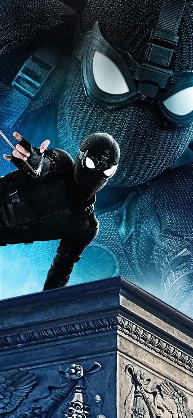 1125x2436 4k spider man far from home - spiderman far from home iPhone 11 Wallpaper