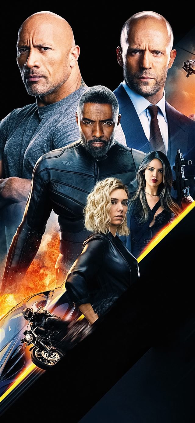 1125x2436 hobbs and shaw 2019 4k - 2019 movies iPhone 11 Wallpaper