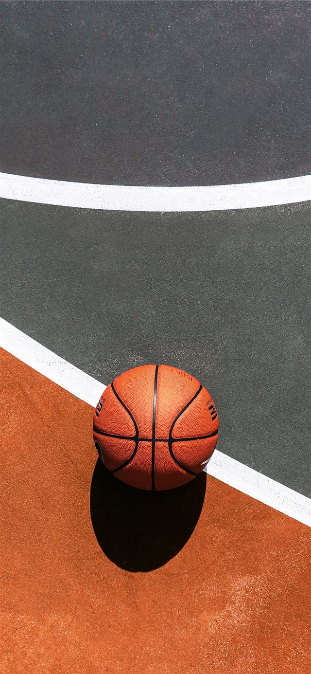 1125x2436 brown basketball - boston iPhone 11 Wallpaper