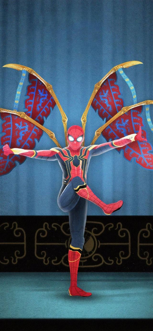 1125x2436 spiderman far from home china poster - spiderman far from home iPhone 11 Wallpaper
