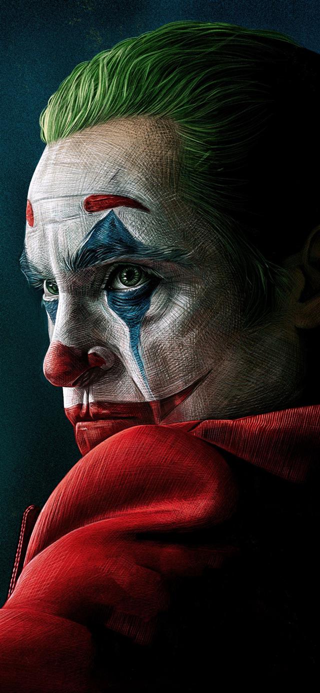 1125x2436 joker movie 4k artwork - artwork iPhone 11 Wallpaper