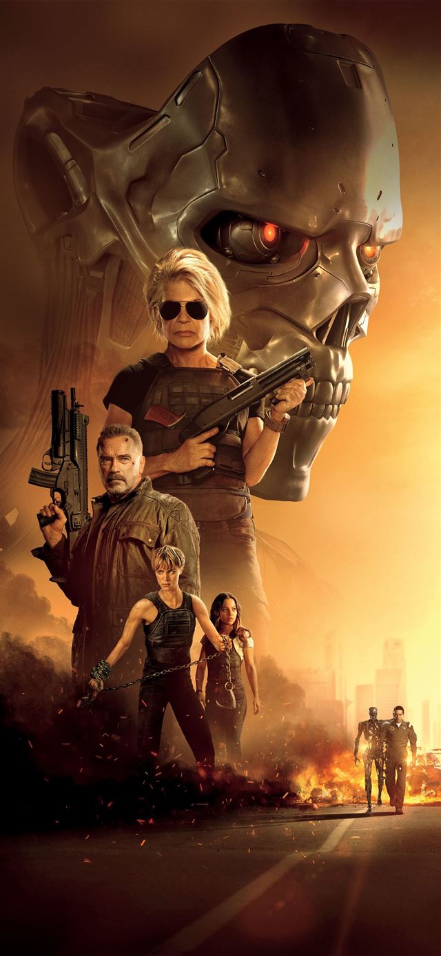 1125x2436 2019 terminator dark fate 5k - 5k iPhone 11 Wallpaper