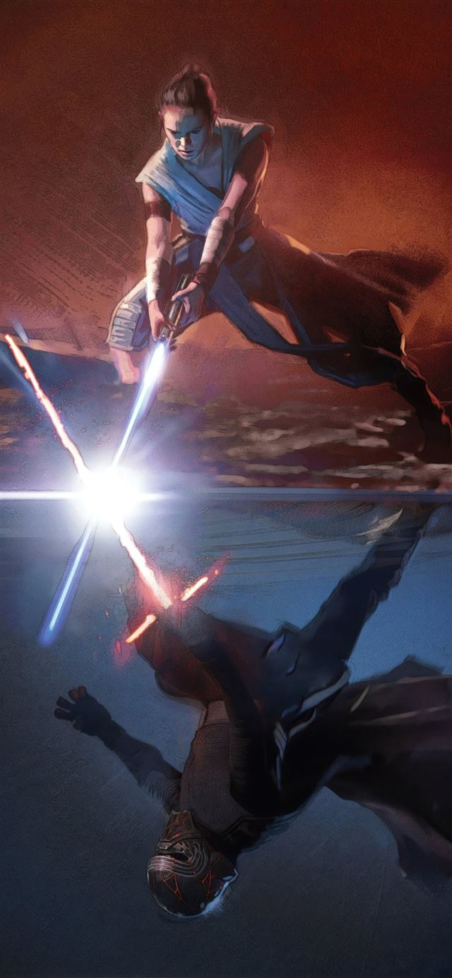 1125x2436 star wars the rise of skywalker 2019 poster - star wars the rise of skywalker iPhone 11 Wallpaper