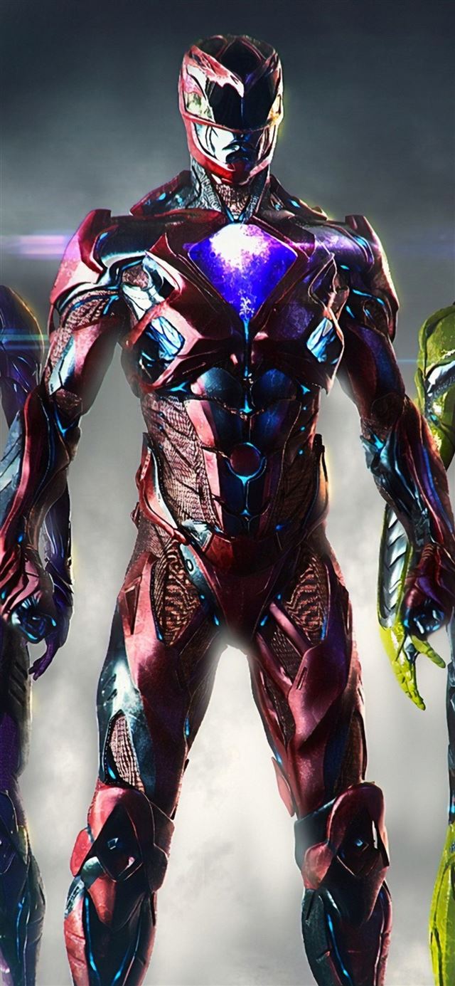 1125x2436 power rangers art - artwork iPhone 11 Wallpaper