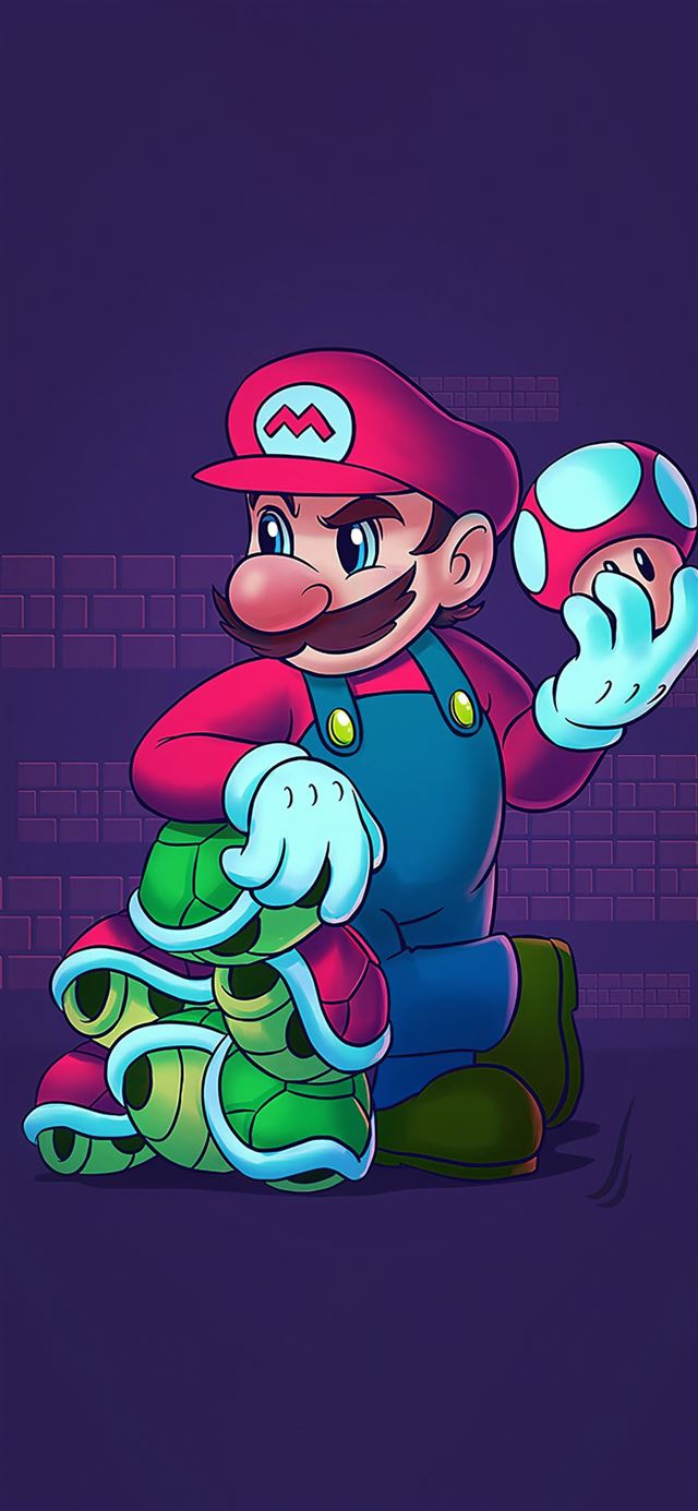 1125x2436 super mario nintendo 4k - mario iPhone 11 Wallpaper