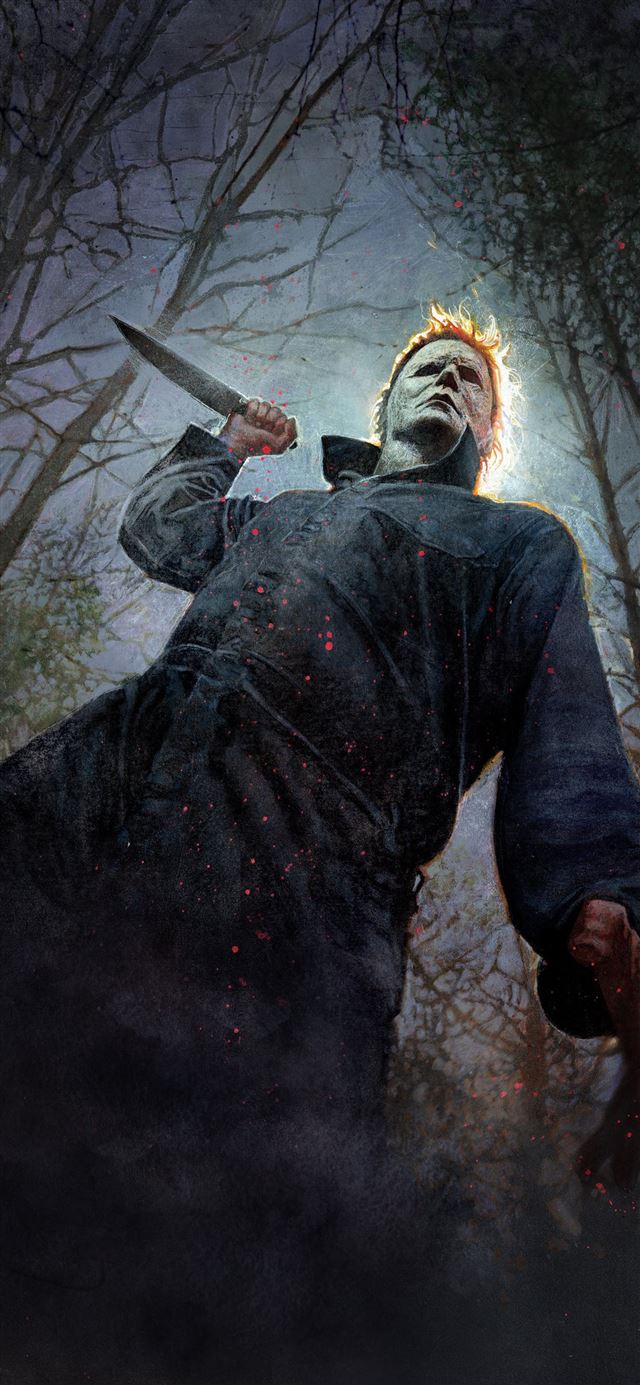 1125x2436 2018 halloween movie 5k -  iPhone 11 Wallpaper