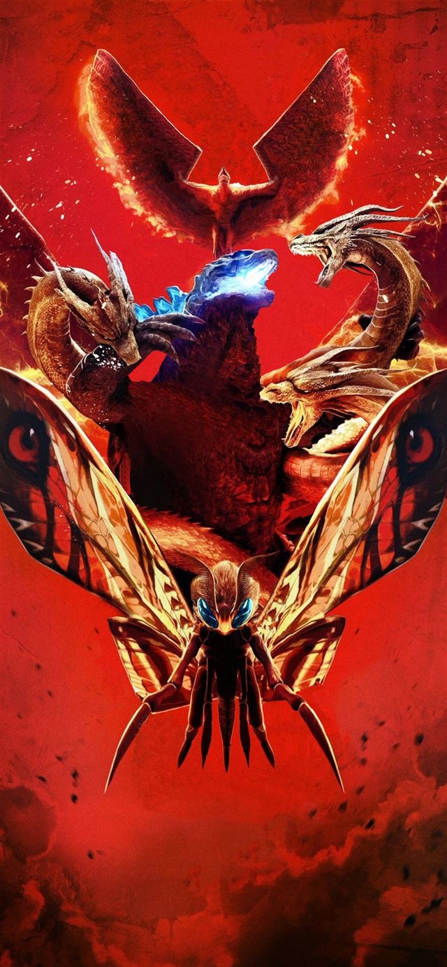 1125x2436 poster godzilla king of the monsters - godzilla king of the monsters iPhone 11 Wallpaper