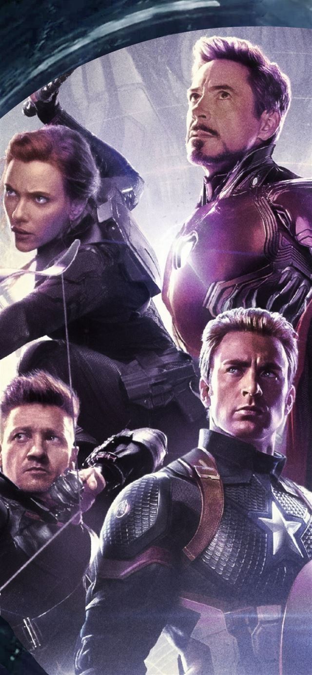 1125x2436 4k 2019 avengers endgame original six - avengers endgame iPhone 11 Wallpaper