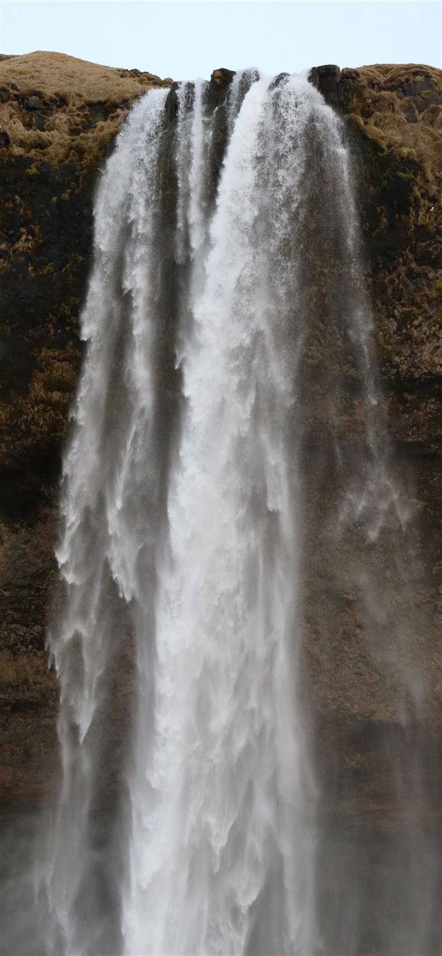 1125x2436 photo of waterfalls - nature iPhone 11 Wallpaper