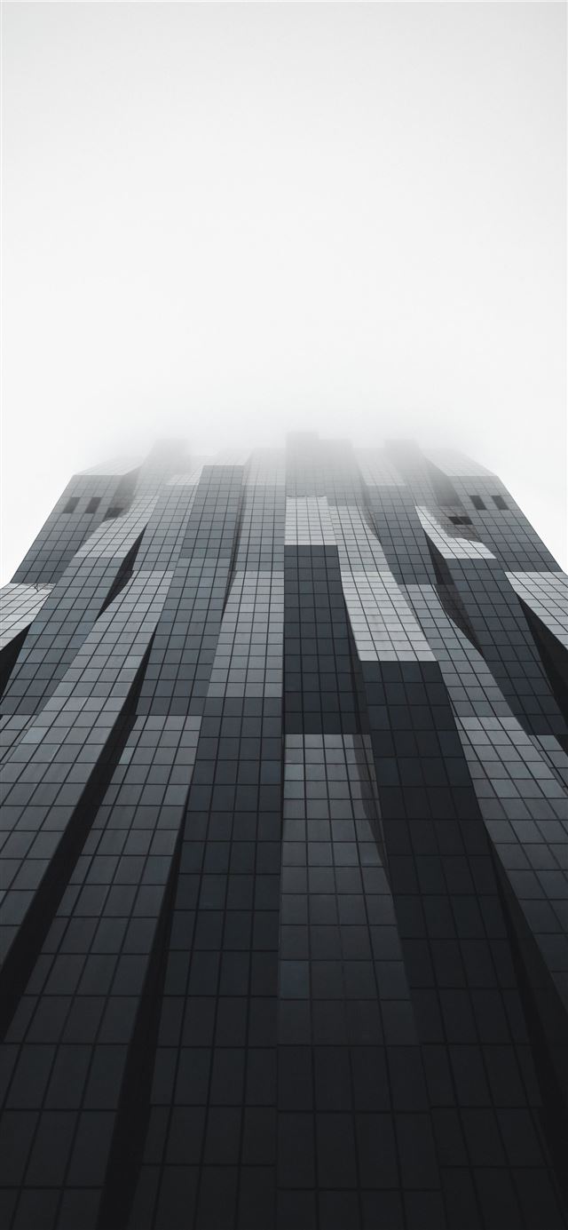 1125x2436 low angle photo of high rise building - city iPhone 11 Wallpaper