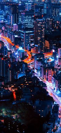 timelapse photography of vehicles and buildings wallpaper