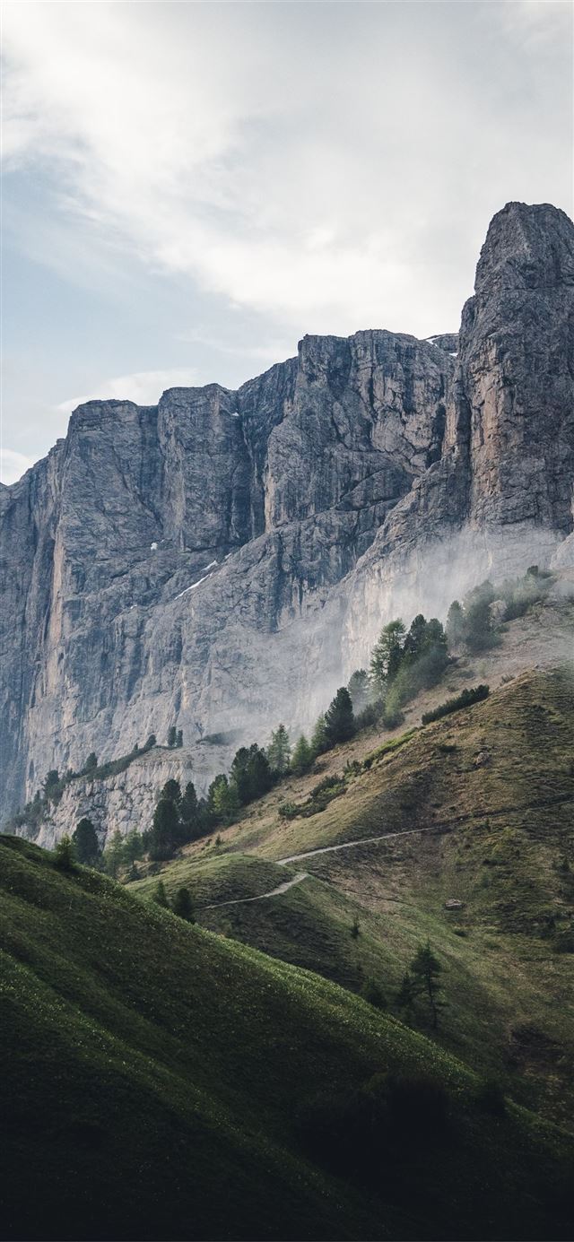 1125x2436 rock formation at daytime - scenery iPhone 11 Wallpaper