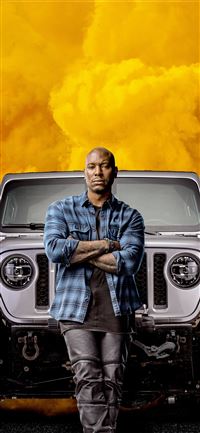 roman pearce in fast and furious 9 2020 movie iPhone 11 wallpaper