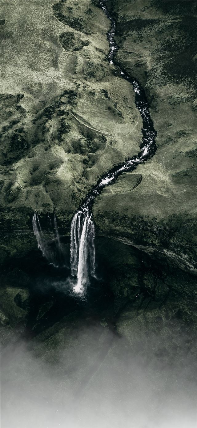 1125x2436 aerial shot - scenery iPhone 11 Wallpaper