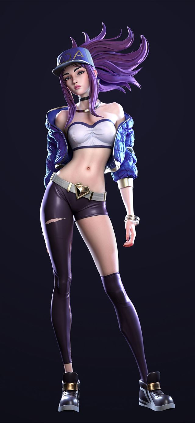 1125x2436 akali fan art 5k -  iPhone 11 Wallpaper