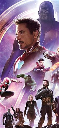avengers infinity war banner 4k iPhone 11 wallpaper