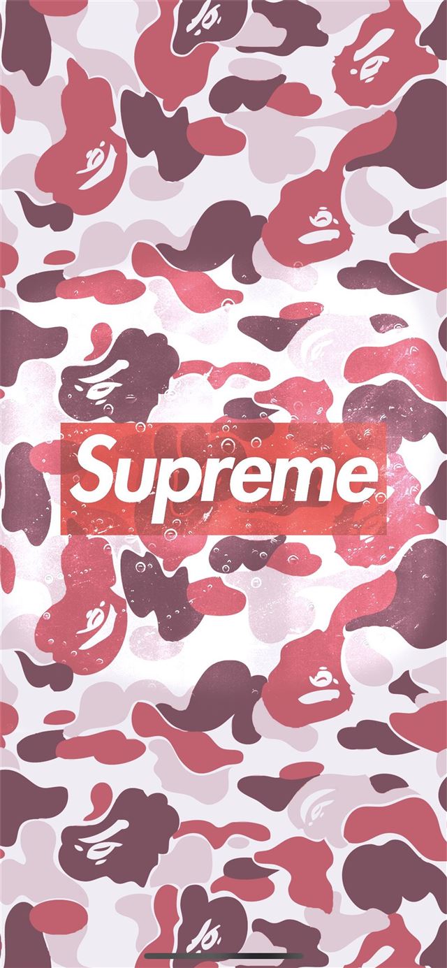 1125x2436  Supreme custom Wallpaper Dimensions 1125 x 2436 p... - bape iPhone 11 Wallpaper