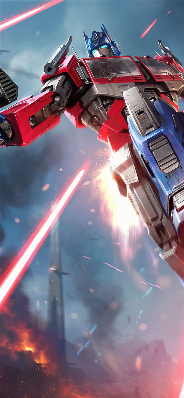 1125x2436 4k optimus prime - artwork iPhone 11 Wallpaper