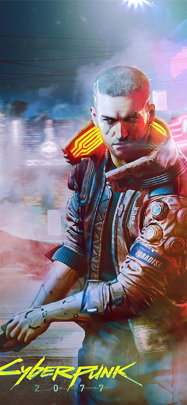 1125x2436 2020 cyberpunk 2077 4k - ps games iPhone 11 Wallpaper